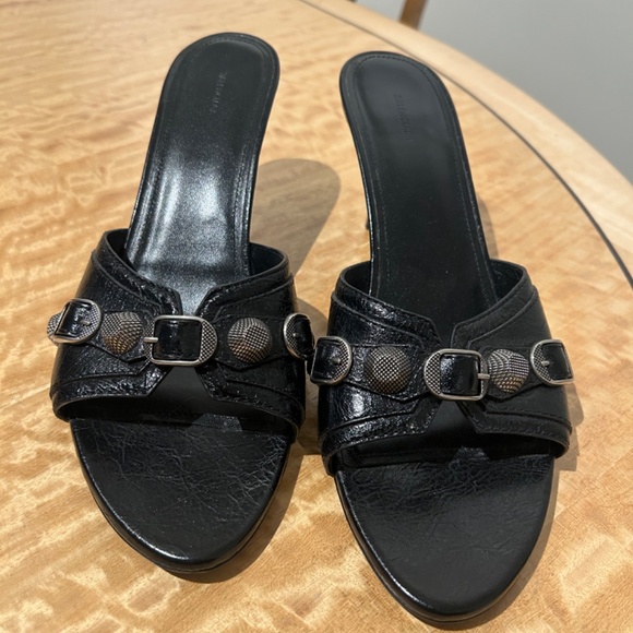 Balenciaga black leather Cagole - Picture 2 of 8